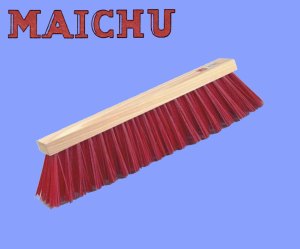 cepillo barrendero rojo